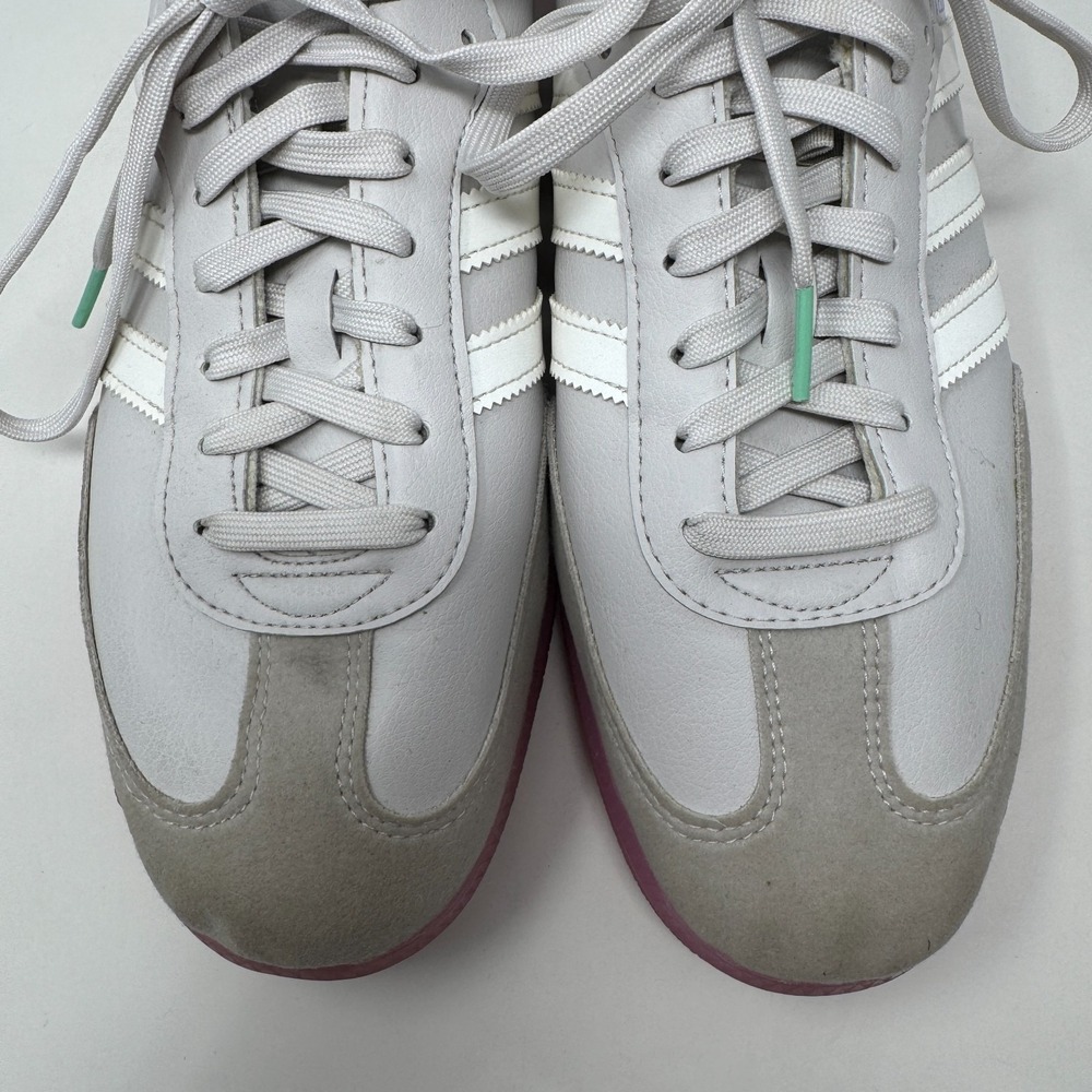 Adidas Velosamba Grey Lucid Fuchsia HQ6710 Cycling Shoes Men's Size 11.5 - Picture 5 of 14